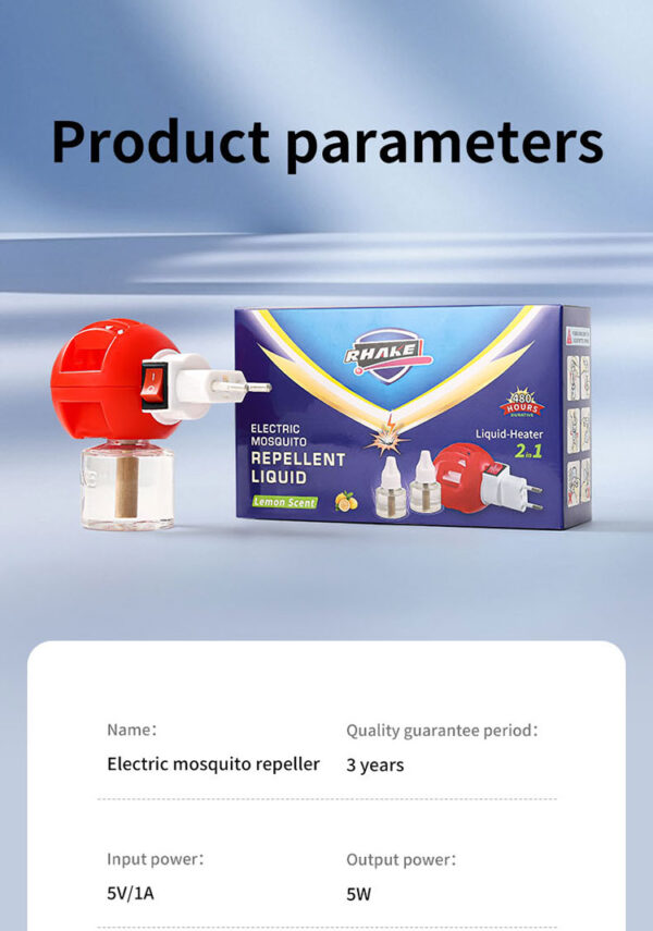 Double Use Mosquito Killer & Liquid Set